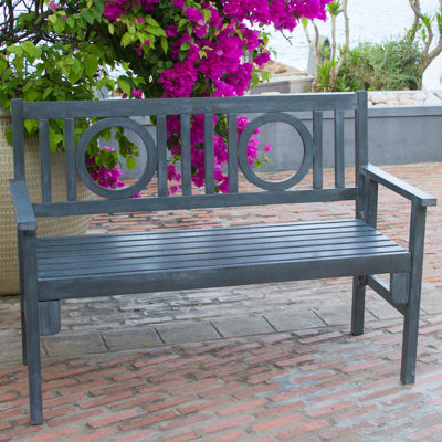 Adames Wooden Garden Bench by Dovecove