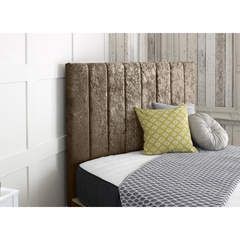 Armiead Upholstered Headboard, Small Single (2'6), Brown