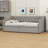 Twin Size Upholstered Daybed – Pop-Up Trundle Included-1476698167