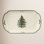 Christmas Tree Scalloped Platter