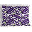 Ensemble de 2 taies décoratives aubergine Ambesonne