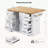 Versatile Kitchen Island with Abundant Storage and Stylish Design for Culinary Delights-130372927