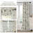 Kitchen Curtain Floral Tier Linen Short Pinstripe Cafe for Living Room Bathroom Julia Farmhouse Rustic Curtains Rod Pocket 2 Panels-1193661836-1193661835