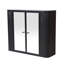 Black Wall-Mounted Bathroom Cabinet With Mirror-69164729