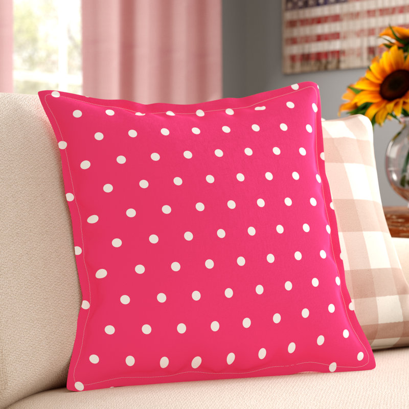 Coussin Kristen, H 18 po x l 18" x P 4 po, Magenta