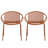 Stackable Patio Dining Chairs With Breathable Backrests, Ergonomic Design, And Durable Construction For Outdoor Use.-1906974488