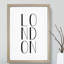 London - Picture Frame Typography-62802723-62802727
