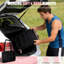 40L Foldable Large Insulated Cool Bag, Holds 55 Cans, Sturdy Hard Top Cool Box with Built-in Cup Holders for Picnic, Camping & Beach-661702144