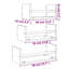 Adreina 3 Piece Floating Shelf-2005610712