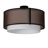 3 - Light Semi Flush Mount