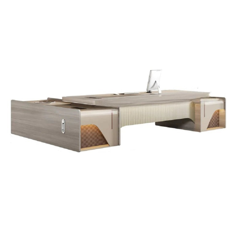 Chinonye Executive Desk, 75cm H x 240cm W x 90cm D
