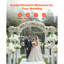 Boules de fleurs pour centres de mariage Arrangement de fleurs roses + blanc-111706282