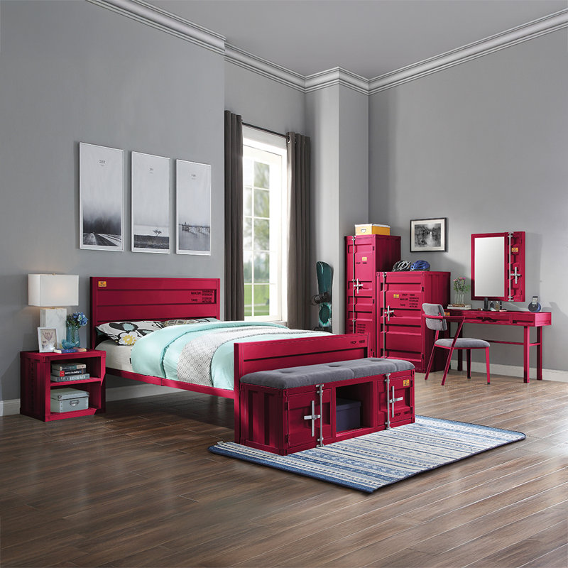 Coffre de finition Cargo, Rouge