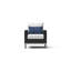 2Pc Sunbrella Outdoor Club Chairs - Grey-2061197958-2061197959