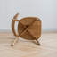 Chaise 100% bois de chêne massif, base antidérapante, convenant à divers environnements, sièges arrondis, pièces d'ingénierie de précision