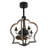 Montara 15" French Country Wood Reversible Ceiling Fan with 4 Lights and Remote, 3 Speeds Ceiling Fan