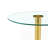 27.5-inch Diameter Round Tempered Glass Coffee Table-1997371065