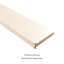Carreau en porcelaine mate 3 po x 24 po Betonica-57540254