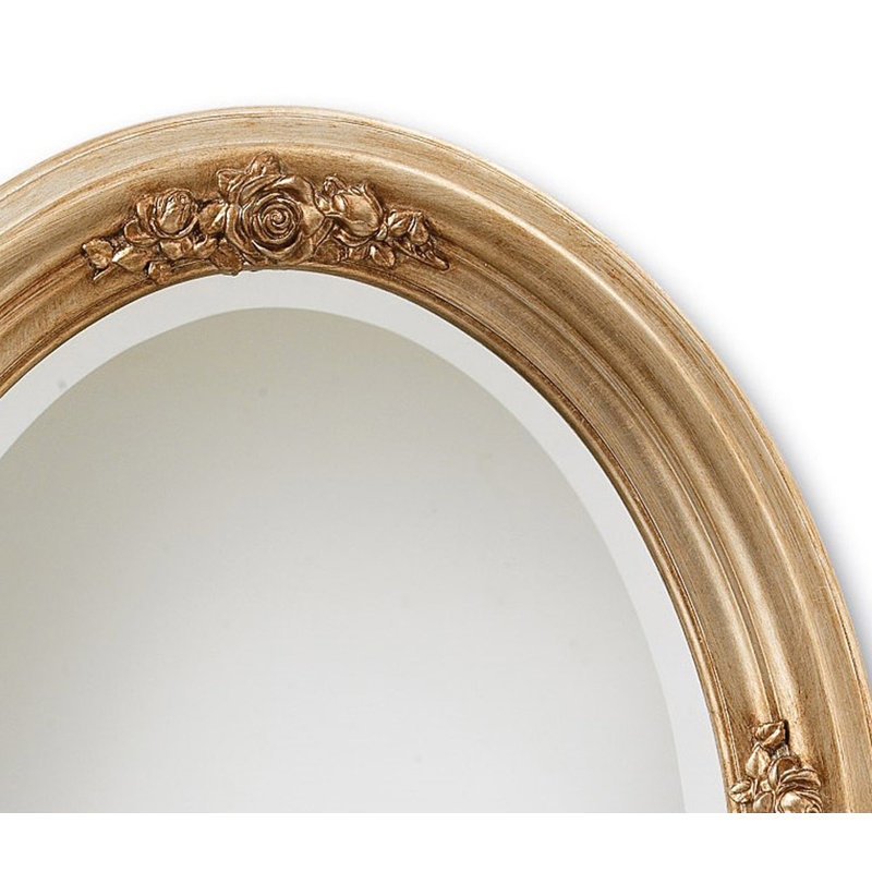 Vegamwala Solid Wood Flat Wall Mirror