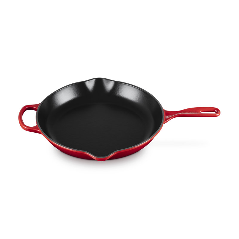 Le Creuset Enameled Cast Iron Skillet, Cerise