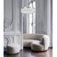 Lustre rond en cristal transitionnel à DEL-383400008-273550575