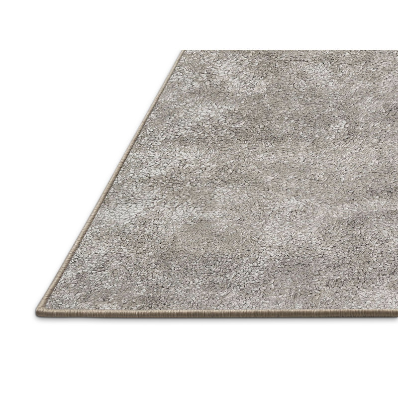 Tapis contemporain gris, Rectangle 6 pi x 9 pi