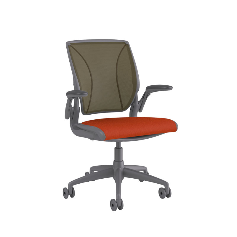 Diffrient World Wool Task Chair, Corde/Navy, Catena/Bayberry, Gray