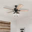 Ventilateur de plafond 52 po avec ensemble d'éclairage Curran-241581037