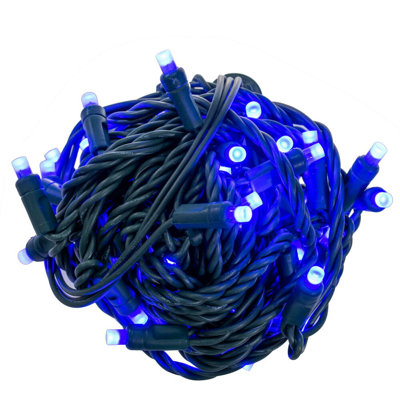50 Pure Wide Angle Single Mold End-Connecting Coaxial Non-Rectified LED Light Set