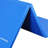 Balancefrom Fitness Gogym 6' X 2' X 1.5" Folding 3 Panel Exercise Gym Mat, Blue-90558388