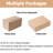Deonn 24" Wall-Mounted White Oak Single Bathroom Vanity with Ceramic Basin
