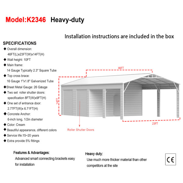 Dimensions du produit