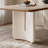 French Minimalist Rectangle Marble Table-1647896786