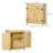 Outsunny Garden Storage Cabinet