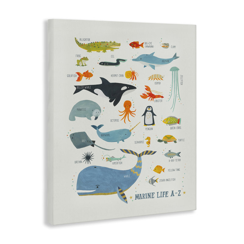 "Marine Life" par ABC Chan, H 20 po x l 16 po