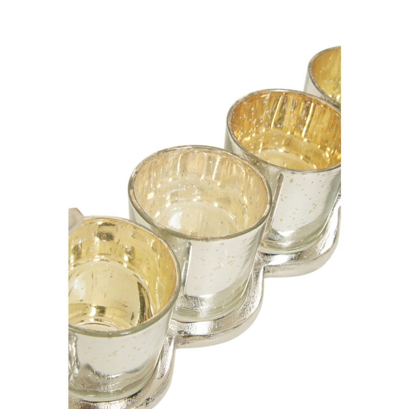 Jeremias Stainless Steel Tabletop Tealight Holder