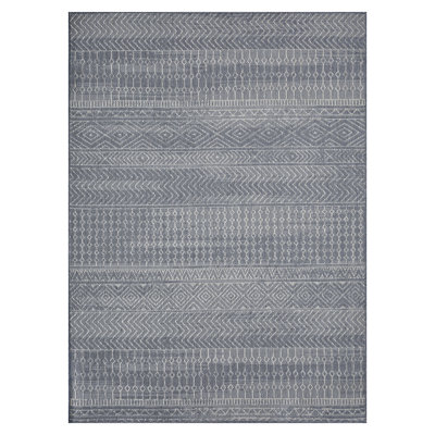 Jacorius Geometric Indoor / Outdoor Rug
