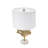 Table Lamp with Leaf Design