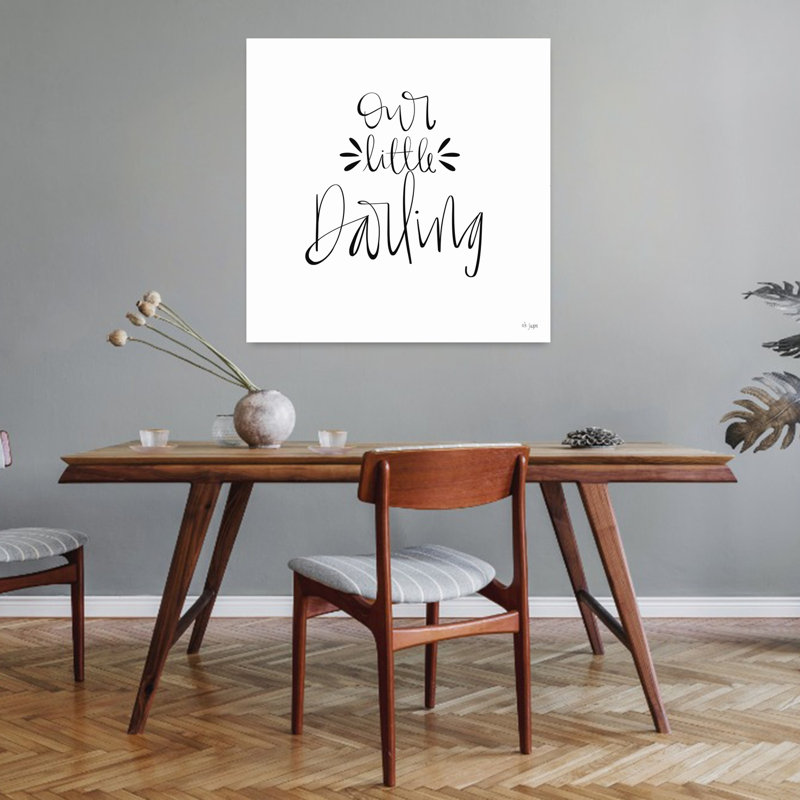 Our Little Darling, art contemporain abstrait, H 32 po x l 32 po