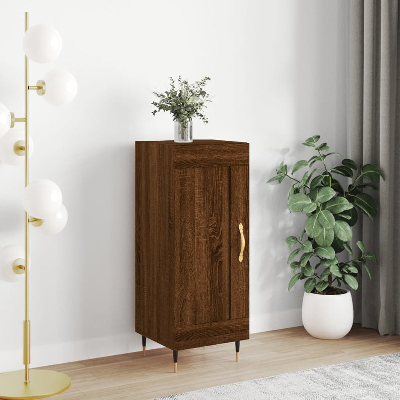 Mantu 34.5cm Sideboard, Brown Oak