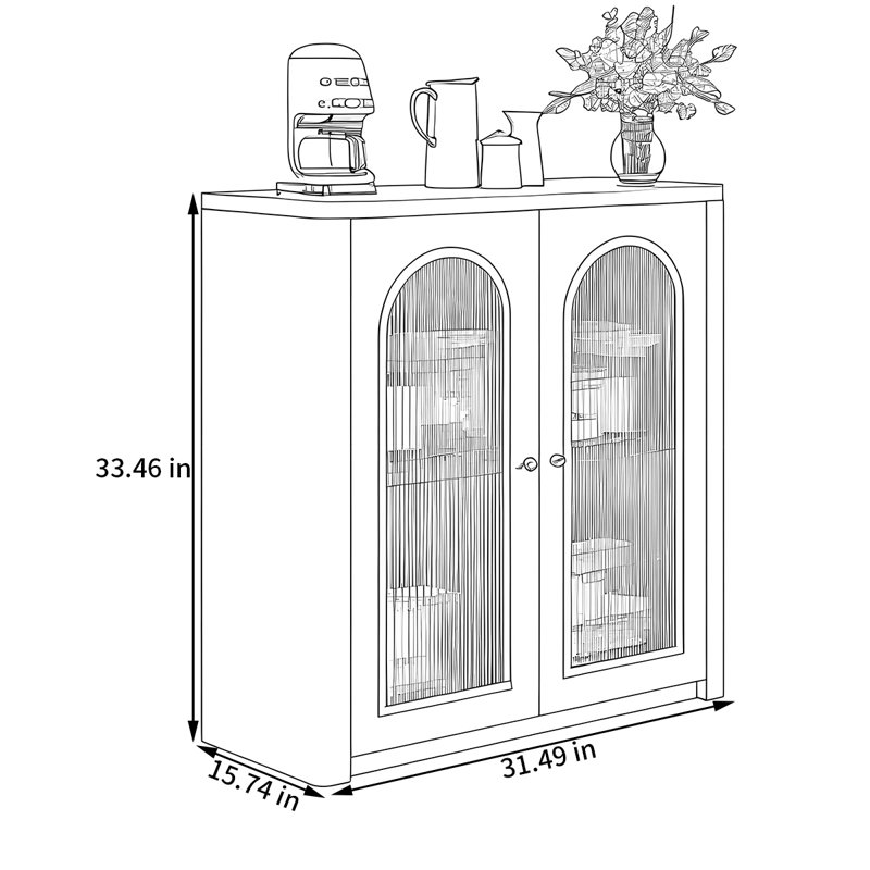 Buffet de rangement style français