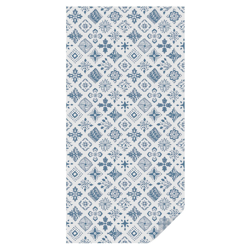 Stained Glass Floral Ornament Sticker, Intimate Window Film – 50×100 Cm