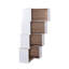 Essays 167cm H x 80.65cm W Corner Bookcase-1054220252