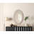 Dennard Oval Cornhusk Mirror in Linen White-108455846