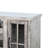 Leyla TV Stand Media Cabinet, 2 Glass Doors, Shelves, Gray Wood 76 Inch-118123996