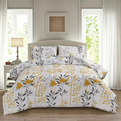 Microfiber Modern Style Comforter Set