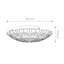 Rio Glass Semi Flush Mount
