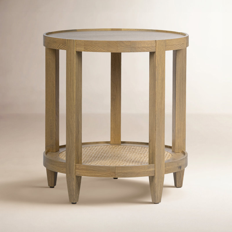 Devin Solid Wood End Table