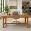 Bureau de direction 63 "en bois massif avec barre de pieds pour bureau à domicile-306863303