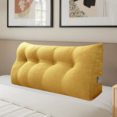 180cm Curved Headboard Pillow
